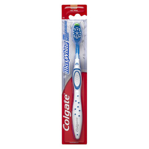 Colgate Max White Full Head Adult Toothbrush, Soft - 1 Ea Colgate Max White Full Head Adult Toothbrush, Soft - 1 Ea