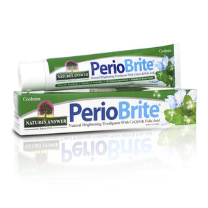 Natures Answer PerioBrite Natural Brightening Toothpaste Cool Mint, 4 Oz Natures Answer PerioBrite Natural Brightening Toothpaste Cool Mint, 4 Oz