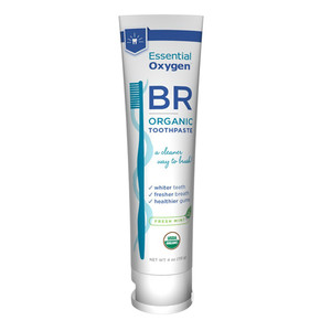 Essential Oxygen BR Organic Toothpaste, Mint, 4 Oz