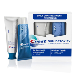 Crest Pro Health Gum Detoxify Plus Whitening Two Step Toothpaste Set 1Ea