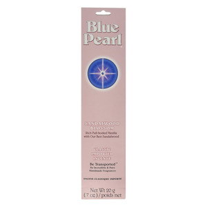 Blue Pearl Classic Imported Sandalwood Blossom Incense Aromatic Refreshing 0.7Oz (20g)