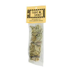 Sage Spirit Smudge Wand Small White Sage 4 -5 Inches Incense - 1 Ea Sage Spirit Smudge Wand Small White Sage 4 -5 Inches Incense - 1 Ea
