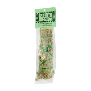 Sage Spirit Smudge Wand Sage And Sweetgrass 6 -7 Inches Large Incense - 1 Ea Sage Spirit Smudge Wand Sage And Sweetgrass 6 -7 Inches Large Incense - 1 Ea