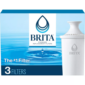 Water Filter Refills - Brita Pitcher Replacement Filter For Great Tasting Water, 3 Ea Water Filter Refills - Brita Pitcher Replacement Filter For Great Tasting Water, 3 Ea