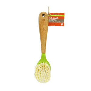 Full Circle Bubble Up Dish Brush Replacement, Green - 6 Ea