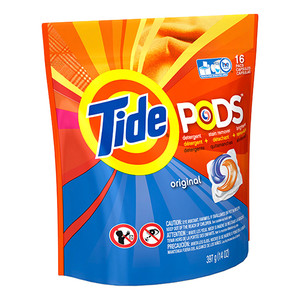 Tide Pods Original Liquid Laundry Detergent 16 count, 6 Pack