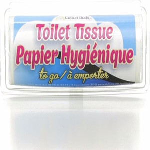 Cotton Buds Toilet Tissue To Go, 75 Ea