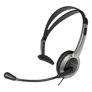 Panasonic KXTCA430 Comfort-Fit Noise Canceling Headset, 1 Ea