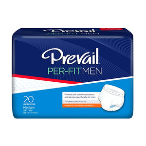 Prevail Per-Fit Men Underwear Large, Fits 44 inc - 58 inc Waist