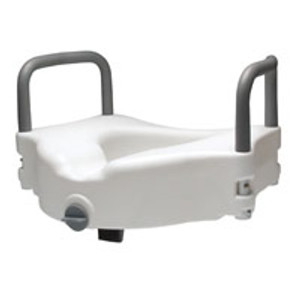 Graham Field Locking Raised Toilet Seat With Removable Arms, #6487Ra - 1 Ea Graham Field Locking Raised Toilet Seat With Removable Arms, #6487Ra - 1 Ea