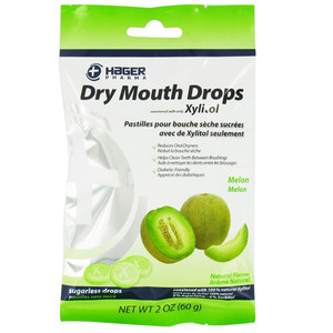 Miradent Xylitol Dry Mouth Sugar Free Drops, Melon - 26 Drops Miradent Xylitol Dry Mouth Sugar Free Drops, Melon - 26 Drops