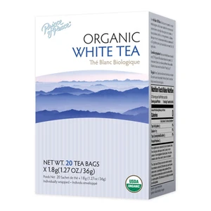Prince of Peace Organic White Tea Bags for Tea Enjoyment 0.064Oz (1.8g) 20Ea
