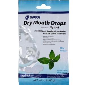 Miradent Xylitol Dry Mouth Sugar Free Drops, Mint - 26 Drops Miradent Xylitol Dry Mouth Sugar Free Drops, Mint - 26 Drops