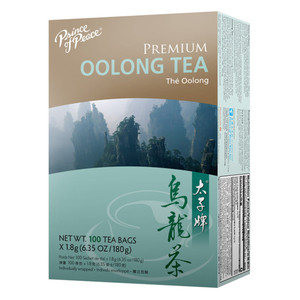 Prince of Peace Premium Oolong Tea Bags for Brewing Oolong Tea 0.064Oz (1.8g) 100Ea