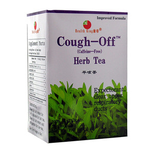 Health King Cough-Off Herb Tea, Expectorant, 20 Tea Bags