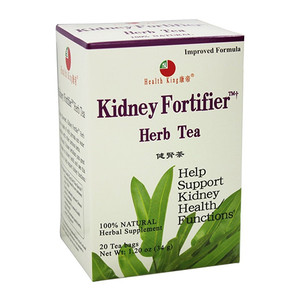 Health King Kidney Fortifier Herb Tea, Herbal Supplement, 20 Tea Bags