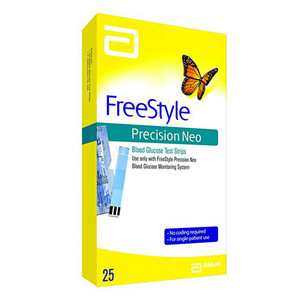 Freestyle Precision Neo Blood Glucose test strips, 25 Ea Freestyle Precision Neo Blood Glucose test strips, 25 Ea