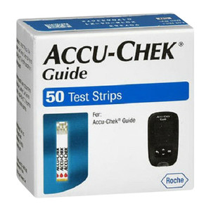 Accu Chek Guide Blood Glucose Test Strips, 50 Ea Accu Chek Guide Blood Glucose Test Strips, 50 Ea