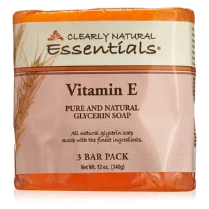 Clearly Natural Glycerin Soap Bar Vitamin E Gentle Cleansing Formula 12Oz (340ml)