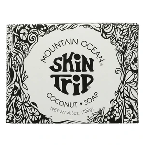 Mountain Ocean Skin Trip Coconut Bar Soap for Gentle Cleansing 4.5Oz (127g)