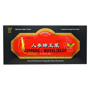 Imperial Elixir Ginseng and Royal Jelly Vials 0.34Oz (10ml) 30Ea