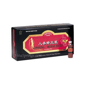 Imperial Elixir Ginseng And Royal Jelly Vials 0.36 Oz - 30 Ea