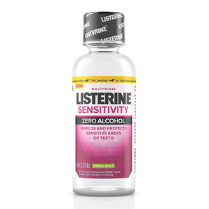 Listerine Sensitivity Mouthwash, Tooth Sensitivity Relief Protection, 3.2 Oz