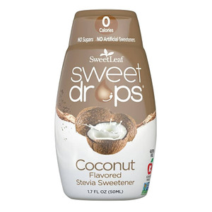 SweetLeaf Sweet Drops Natural Stevia Sweetener Coconut, 1.7 Oz SweetLeaf Sweet Drops Natural Stevia Sweetener Coconut, 1.7 Oz