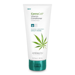 Andalou Naturals Cannacell Vitamin Daily Dose Hair Conditioner Rosemary and Lemon Balm 8.5Oz (251ml)