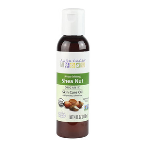 Aura Cacia Organic Shea Nut Skin Care Oil, 4.0 Oz