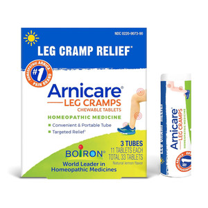 Boiron Arnicare Leg Cramps Relief Homeopathic Medicine Tablets Comforting Soothing 33Ea