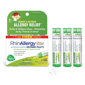 Boiron RhinAllergy Meltaway Pellets Homeopathic Medicine for Allergy Relief Soothing Comforting 3Ea