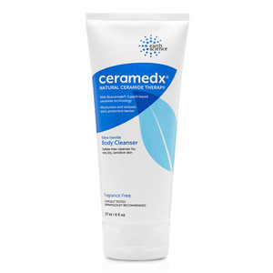 Ceramedx Natural Ceramide Therapy Extra Gentle Body Cleanser Moisturizes and Restores Skins Protective Fragrance Free 6Oz (177ml)