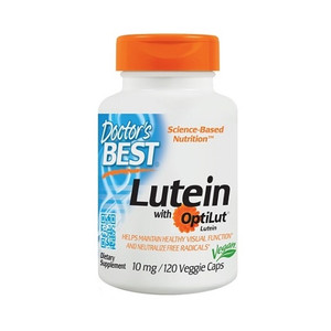 Doctors Best Lutein With Optilut 10 mg Veggie Capsules, 120 Ea