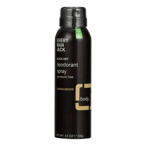 Every Man Jack Sandalwood Quick Dry Deodorant, 3.5 Oz