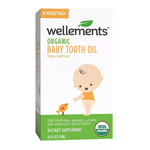 Wellements Organic Baby Tooth Oil, 0.5 Oz Wellements Organic Baby Tooth Oil, 0.5 Oz