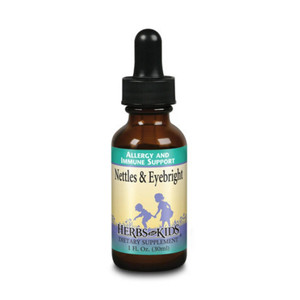 Herbs for Kids Nettles and Eyebright Liquid Drops for Allergy and Immune Support 1Oz (30ml)
