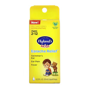 Hylands 4 Kids Earache Relief Drops, 0.33 Oz