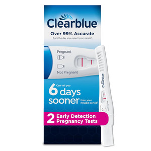 Clearblue Early Detection Pregnancy Test Accurate Results 2Ea