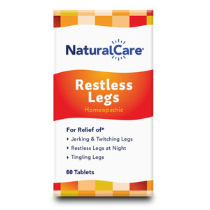 NaturalCare Restless Legs Relief Tablets for Leg Discomfort and Cramps 60Ea