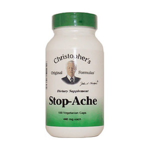Dr. Christophers Original Stop-Ache 440 Mg Vegetarian Capsules, 100 Ea