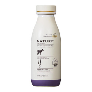 Nature by Canus Lavender Oil Foaming Milk Bath with Fresh Goat Milk, 27.1 Oz Nature by Canus Lavender Oil Foaming Milk Bath with Fresh Goat Milk, 27.1 Oz