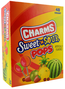 Charms Assorted Fruit Flavored Squares # 985 - 20 Ea 