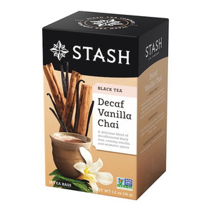 Stash Decaf Vanilla Chai Tea Bags, 18 Ea, 1.2 Oz