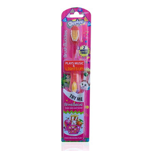 Brush Buddies Shopkins Brite Beatz Toothbrush with Music and Light, 1 Ea Brush Buddies Shopkins Brite Beatz Toothbrush with Music and Light, 1 Ea