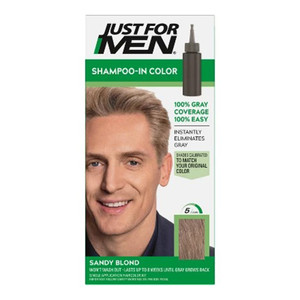 Just For Men Original Formula Hair Shampoo in Color H10 Sandy Blond 1Ea