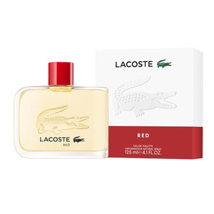 Lacoste Red Eau de Toilette Spray for Men 4.1Oz (125ml)