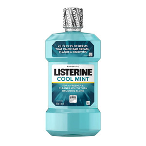 Listerine Antiseptic Cool Mint Mouthwash, 16.9 Oz