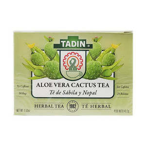 Tadin Aloe Vera With Cactus Herbal Tea, 24 Ea Tadin Aloe Vera With Cactus Herbal Tea, 24 Ea