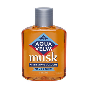 Aqua Velva Musk After Shave Cologne Firms and Tones Skin 3.5Oz (103ml)